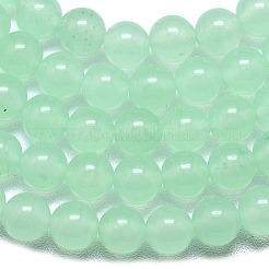 Malasia abalorios naturales jade hebras&nbsp;G-L645-C01-4mm-12