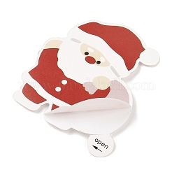Selbstklebende Papieraufkleber mit Weihnachtsmotiven&nbsp;DIY-M070-10A