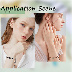 20 Stück verstellbare geflochtene Nylonfaden-Gliederarmband-Machen&nbsp;AJEW-SC0003-68P