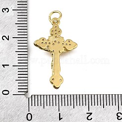 Ottone micro spianare pendenti zirconi&nbsp;X-KK-S523-13G