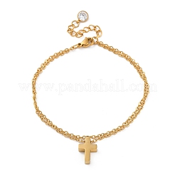 Bettelarmbänder aus Edelstahl 304&nbsp;BJEW-K265-01G