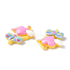 Cabochon decoden in resina opaca&nbsp;CRES-P023-07D