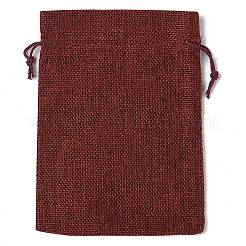 Aufbewahrungsbeutel aus Jutegewebe mit Weihnachtsmotiv&nbsp;ABAG-F010-01B-08
