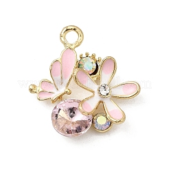 Legierung rhinestone-anhänger&nbsp;FIND-H055-02G
