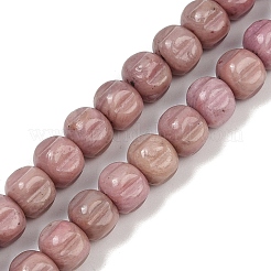 Natur Rhodonit Perlen Stränge&nbsp;G-Z080-B19-8x6mm