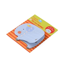Memo-Notizblöcke in Cartoon-Tierform&nbsp;DIY-WH0453-14H