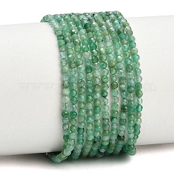 Fili di perline smeraldi naturali&nbsp;GG-CBA77FB-B13-2mm