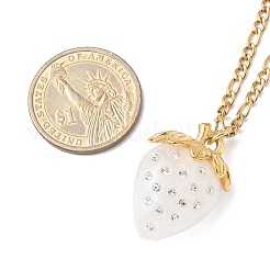 3 collier pendentif en strass acrylique&nbsp;NJEW-JN05442