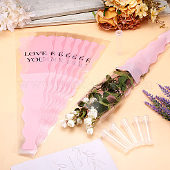 50 Stück OPP-Blumenstrauß-Verpackungspapier&nbsp;DIY-TA0010-92