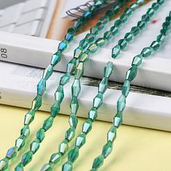 Perles en verre transparentes&nbsp;GLAA-P001-02A-05