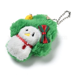 Décorations suspendues en peluche sur le thème de Noël&nbsp;HJEW-D030-01G