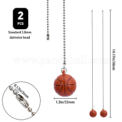 Décoration de pendentif en plastique&nbsp;HJEW-WH0008-29P