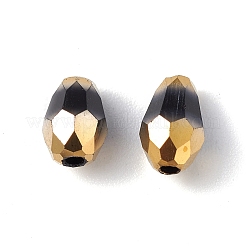 Perline di vetro palccato&nbsp;DGLA-C001-01B