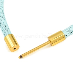 Fabrication de bracelet en fil d'acier tressé&nbsp;KK-CBA6056-03F-G