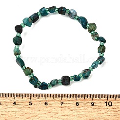 Armbänder aus natürlichen Chrysokollperlen&nbsp;GG-CBA05D5-02A-02