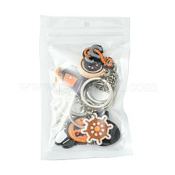 8 pz 8 stili portachiavi ciondolo in pvc cartone animato&nbsp;KEYC-FS0001-07