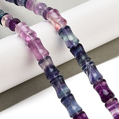 Fluorit natürlichen bunten Perlen Stränge&nbsp;G-H051-B01-01