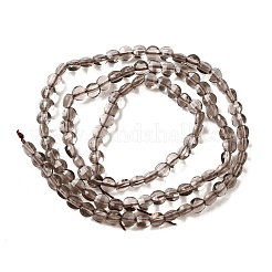 Natürliche Eis Obsidian Perlen Stränge&nbsp;G-C179-A4MM-11-1