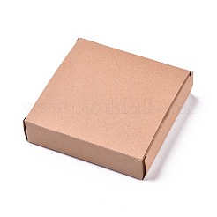Scatole pieghevoli di carta kraft&nbsp;X-CON-WH0068-63A
