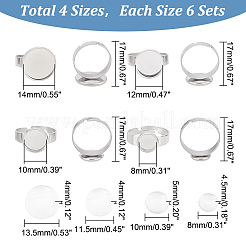 Kit per realizzare anelli fai da te&nbsp;DIY-UN0001-11P