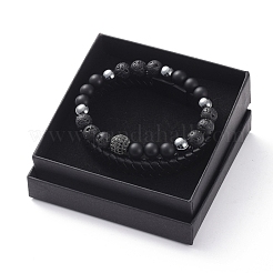 Unisex stapelbare Armbandsets&nbsp;BJEW-JB04896-01