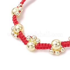 2 bracciale con perline in ematite sintetica non magnetica placcata in 2 colori con impronta di zampa&nbsp;BJEW-JB12085