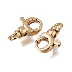 Fermoirs pivotants en laiton avec fermoirs à pince de homard&nbsp;KK-CBA4292-11G