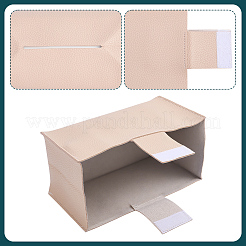 Aufbewahrungsbox für Taschentücher aus PU-Leder&nbsp;AJEW-WH0609-769A