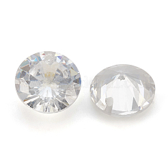 Zirconia cúbica colgantes de espalda en punta&nbsp;X-ZIRC-N037-4mm-01