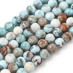 Larimar Naturperlen Stränge&nbsp;G-C264-A01-10mm