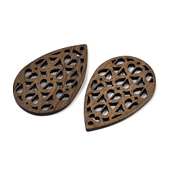 Pendentifs en bois de noyer&nbsp;WOOD-A025-04A