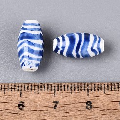 Perles en porcelaine manuelles&nbsp;PORC-N014-04