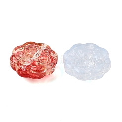 Perles de lampwork faites à la main transparentes&nbsp;LA-CBA3B34-03