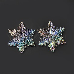 Weihnachtsanhänger aus transparentem Acryl mit UV-Beschichtung&nbsp;TACR-P003-01A