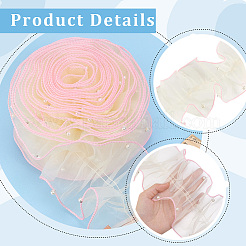 Ruban de dentelle de polyester&nbsp;OCOR-WH20018-62E