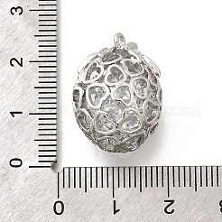 Ottone con pendenti a zirconi&nbsp;KK-E792-08P