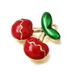 Pendentifs d'émail en laiton &nbsp;KK-K427-14B-01