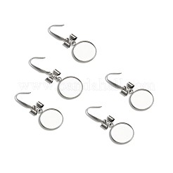Ganchos para pendientes de acero inoxidable quirúrgico 316&nbsp;STAS-TAC0001-01C