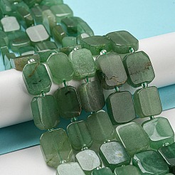 Chapelets de perles en aventurine vert naturel&nbsp;G-Z043-A02-01