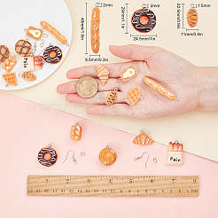 DIY-Sets zum Basteln von Ohrringen mit Essensmotiven&nbsp;DIY-SC0001-23P