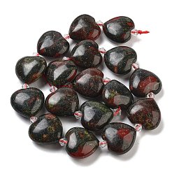 Chapelets de perles de sang de dragon naturel&nbsp;G-C150-A06-01