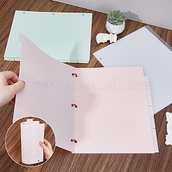 48 feuille de séparation en plastique PP de 3 couleurs&nbsp;DIY-DC0003-82