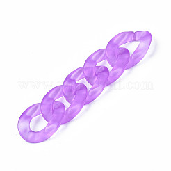 Transparentem Acryl Verknüpfung Ringe&nbsp;LS-OACR-S036-001B-K07