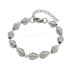 Bracelets à chaîne en acier inoxydable 304 pour femmes et hommes&nbsp;BJEW-Z143-27P