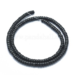 Pietra naturale nera perle di fili&nbsp;G-F631-A14