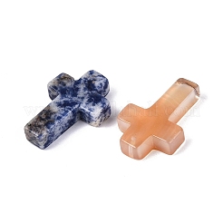 Colgantes de piedra naturales mezclados y sintético&nbsp;G-Q608-15