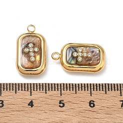 Paua naturale pendenti shell&nbsp;STAS-C174-20G-01