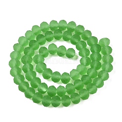 Chapelets de perles en verre transparente  &nbsp;EGLA-A044-T8mm-MD11