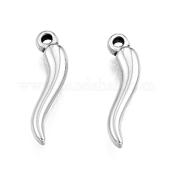Pendentifs en acier inoxydable 201 anti-ternissement&nbsp;STAS-N099-05B