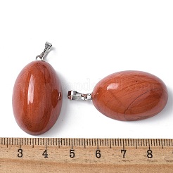 Natürliche rote Jaspis Anhänger&nbsp;G-A259-03P-05